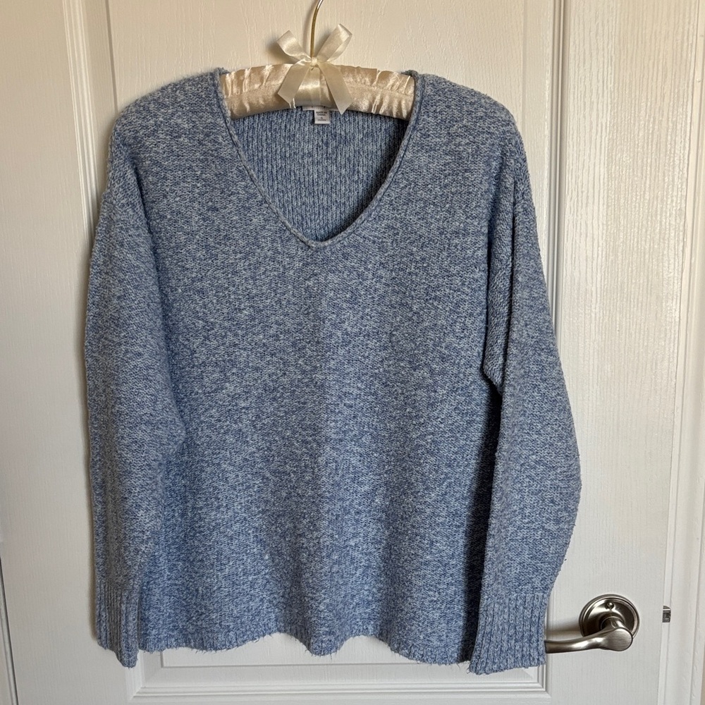 Purejill light blue v-neck sweater